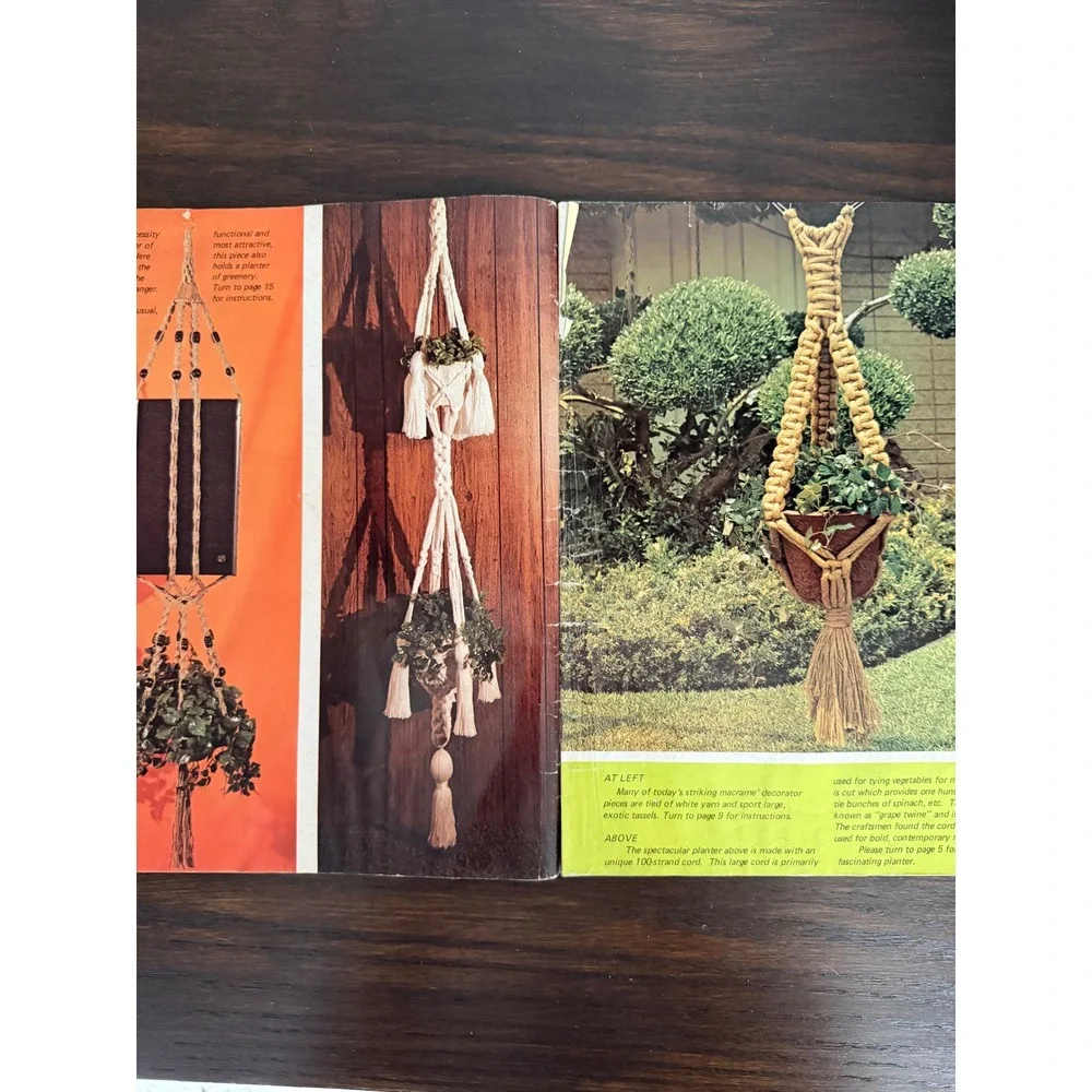 Craft Course Book vintage macrame